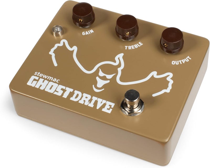 StewMac Ghost Drive Transparent Overdrive Pedal – Authentic Klon–Inspired Circuit – Professionally Built Overdrive Effects Pedal - Image 3